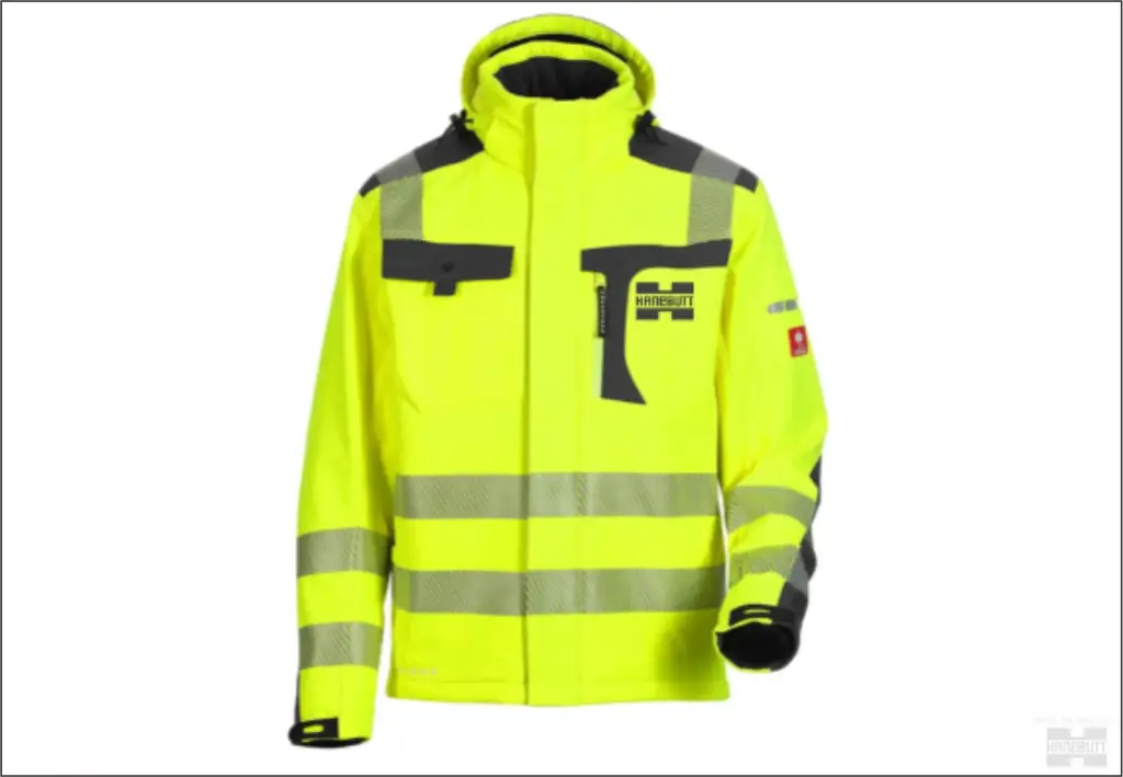 Softshelljacke Warnschutz Hanebutt